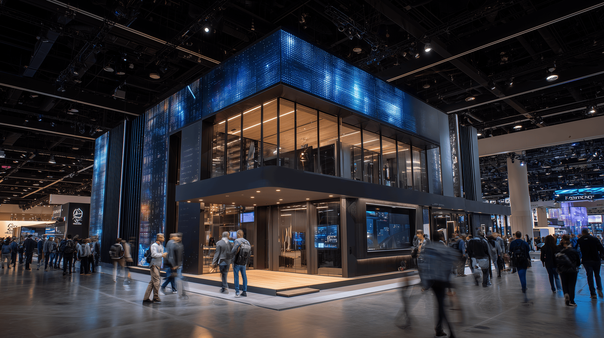 Construcción y diseño de stands